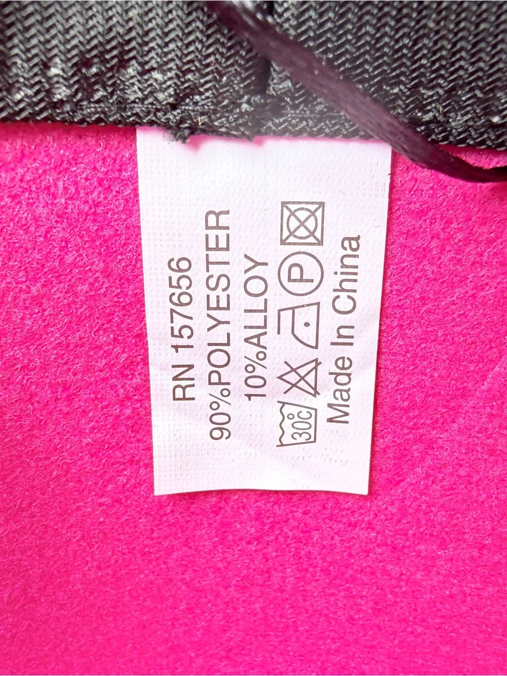 Fuchsia Rhinestone Buckle‎ Fedora Wide Brim Hat